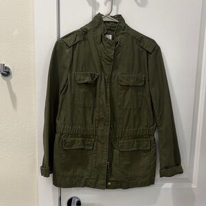 Olive Green Utility Jacket